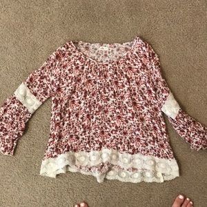 Hollister peasant top
